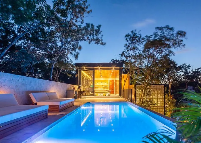 Villa Lagu Masterpiece Tulum Jungle 5Br Pool & Spa